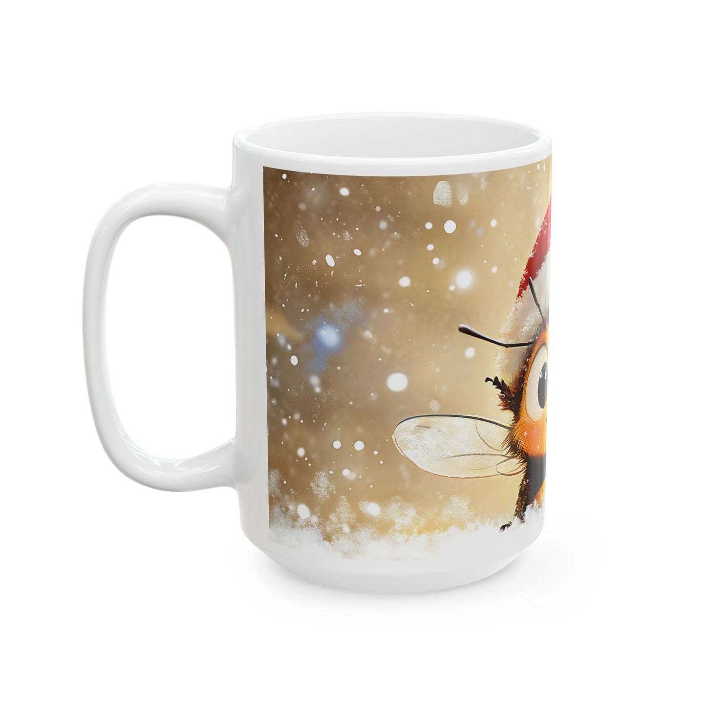 Christmas Mug - Smiley Bee