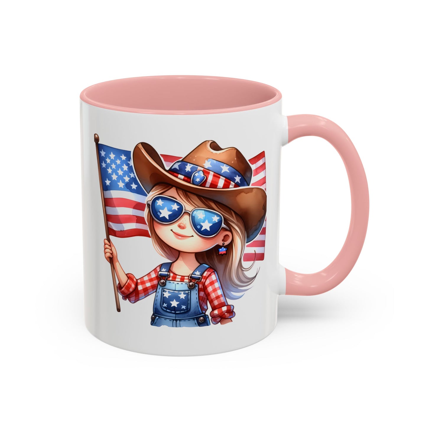4th of July - Cowgirl Flag