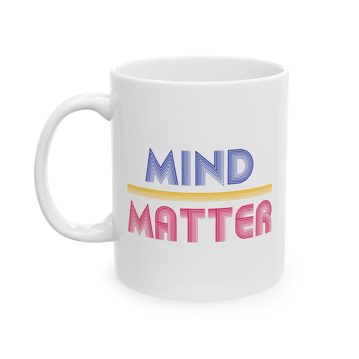 Wellness Mug - Mind Over Matter Retro