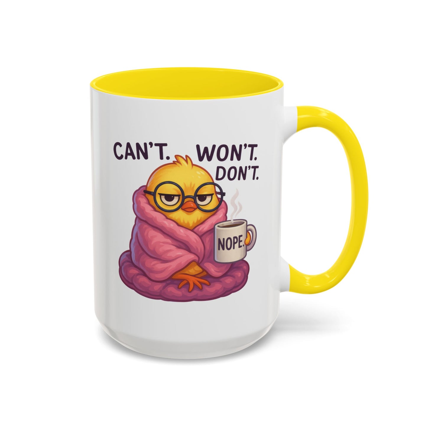 Office Mug - Can't Won't Don't