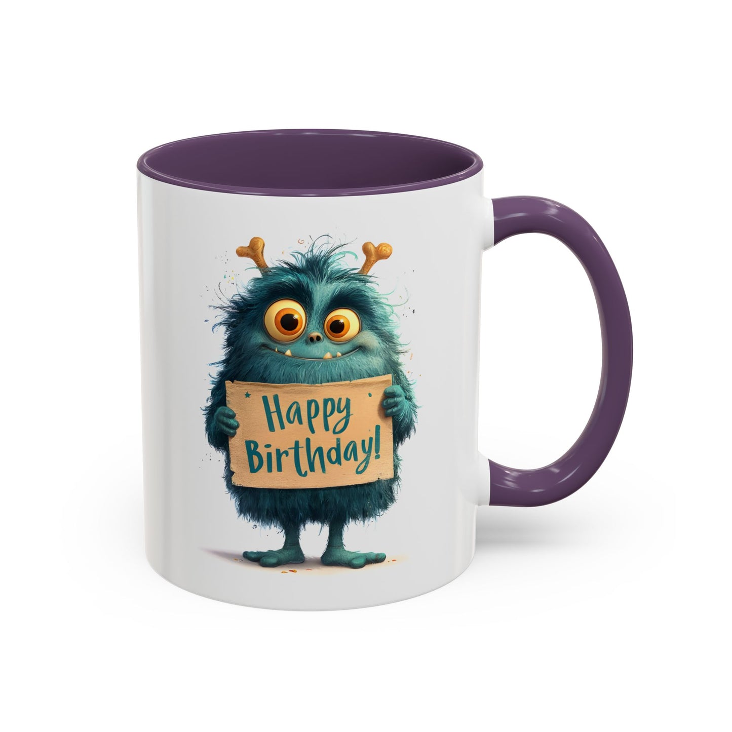 Birthday Mug - Birthday Sign Monster