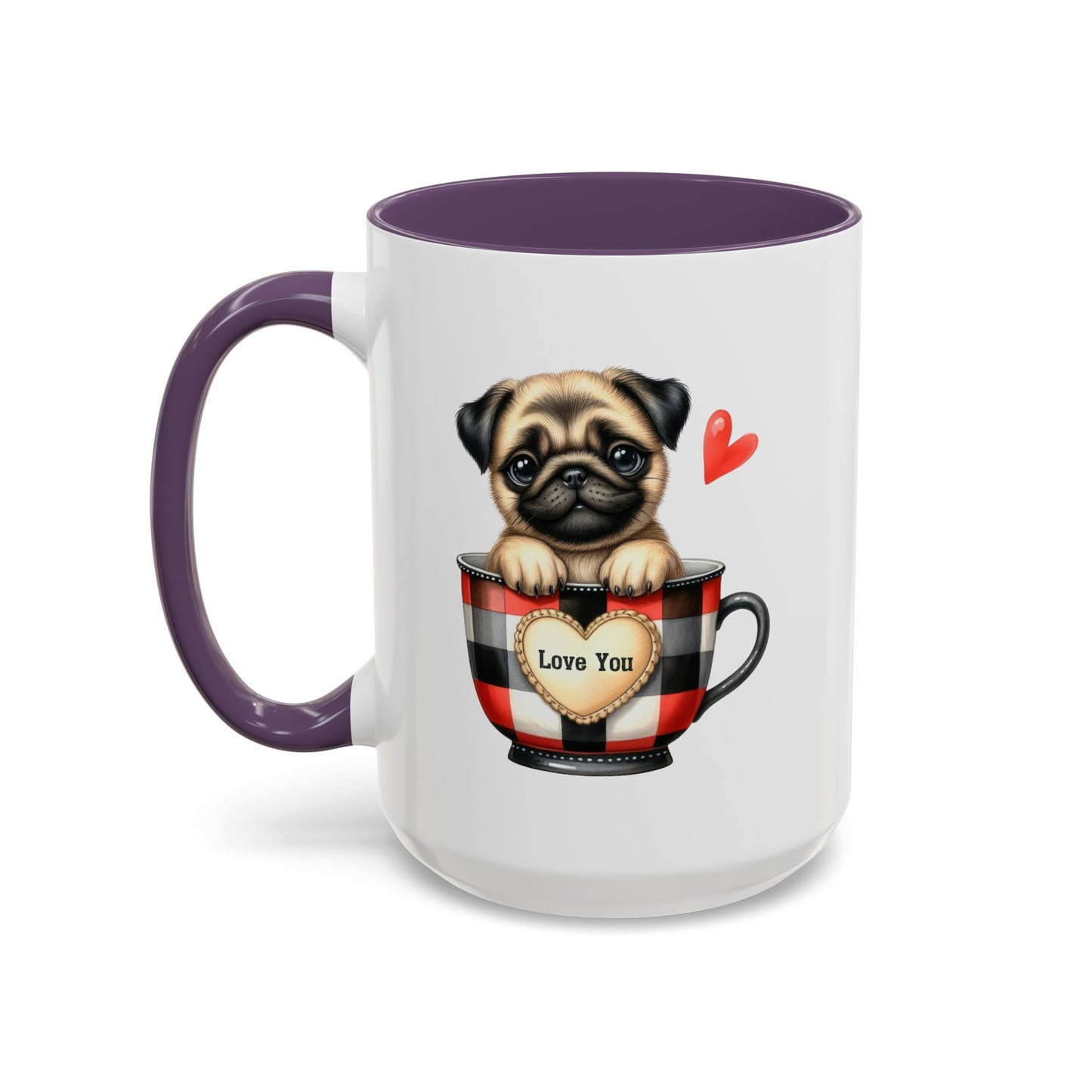 Anniversary Mug - Love You Dog Coffee Cup