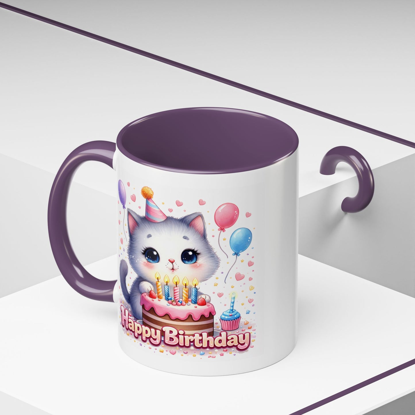 Birthday Mug - Birthday Kitty