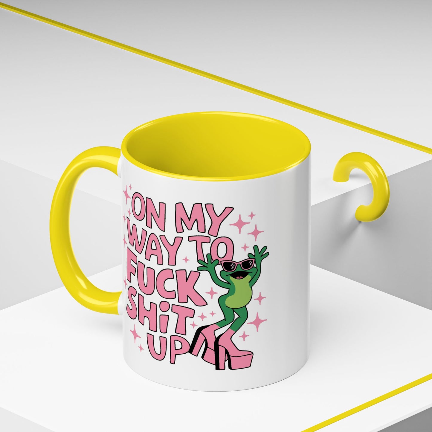 Adult Mug - On My Way to Fuck Shit Up