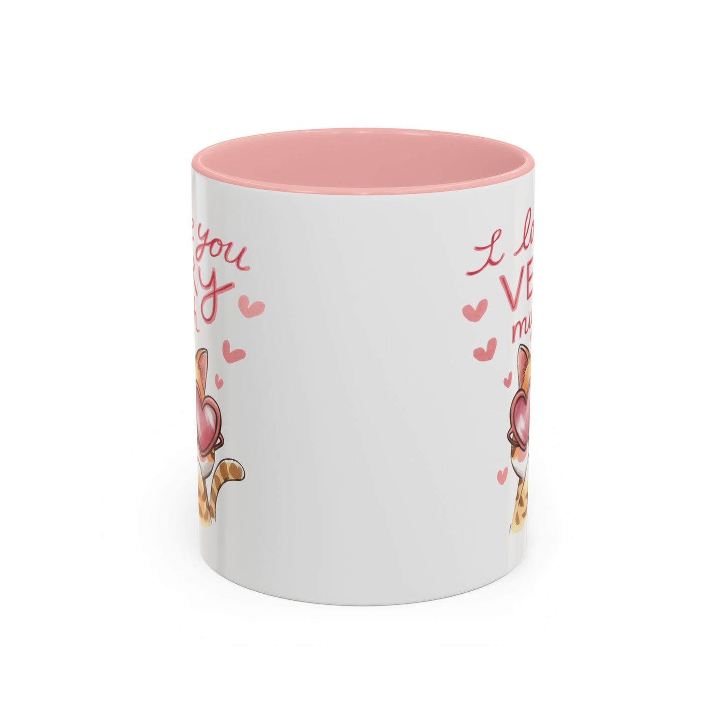 Anniversary Mug - I love You Very Much Cat