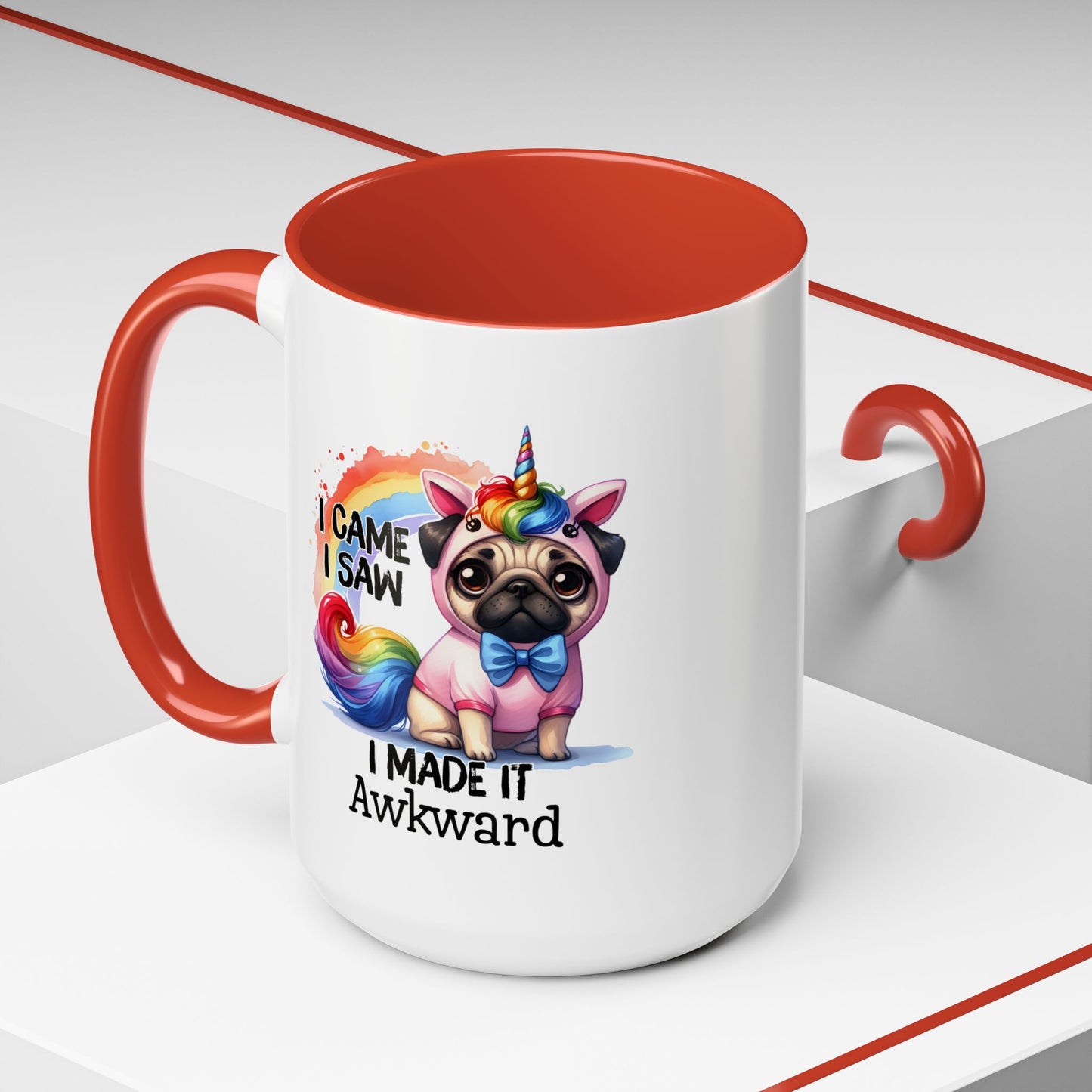 Humor Mug - I Cam I Saw I Made It Awkward