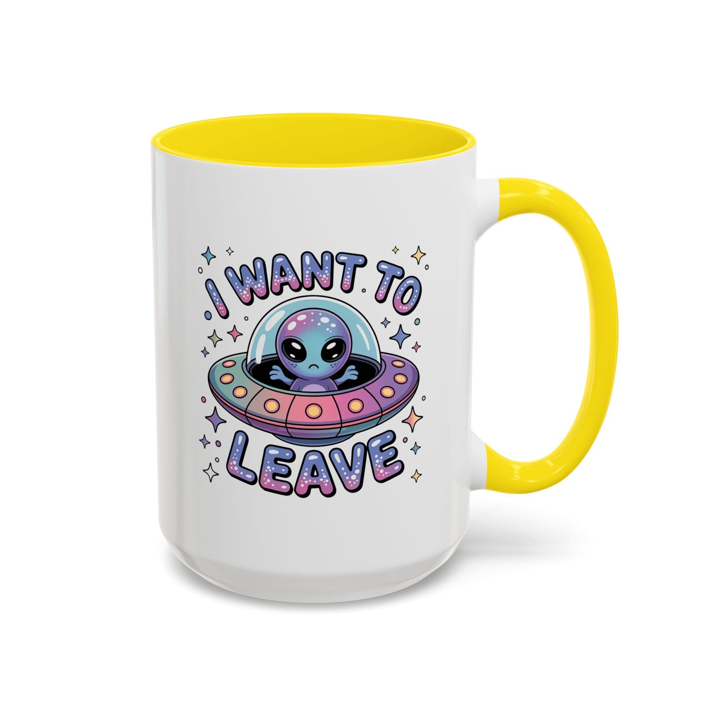 Alien Mug - I Want To Leave