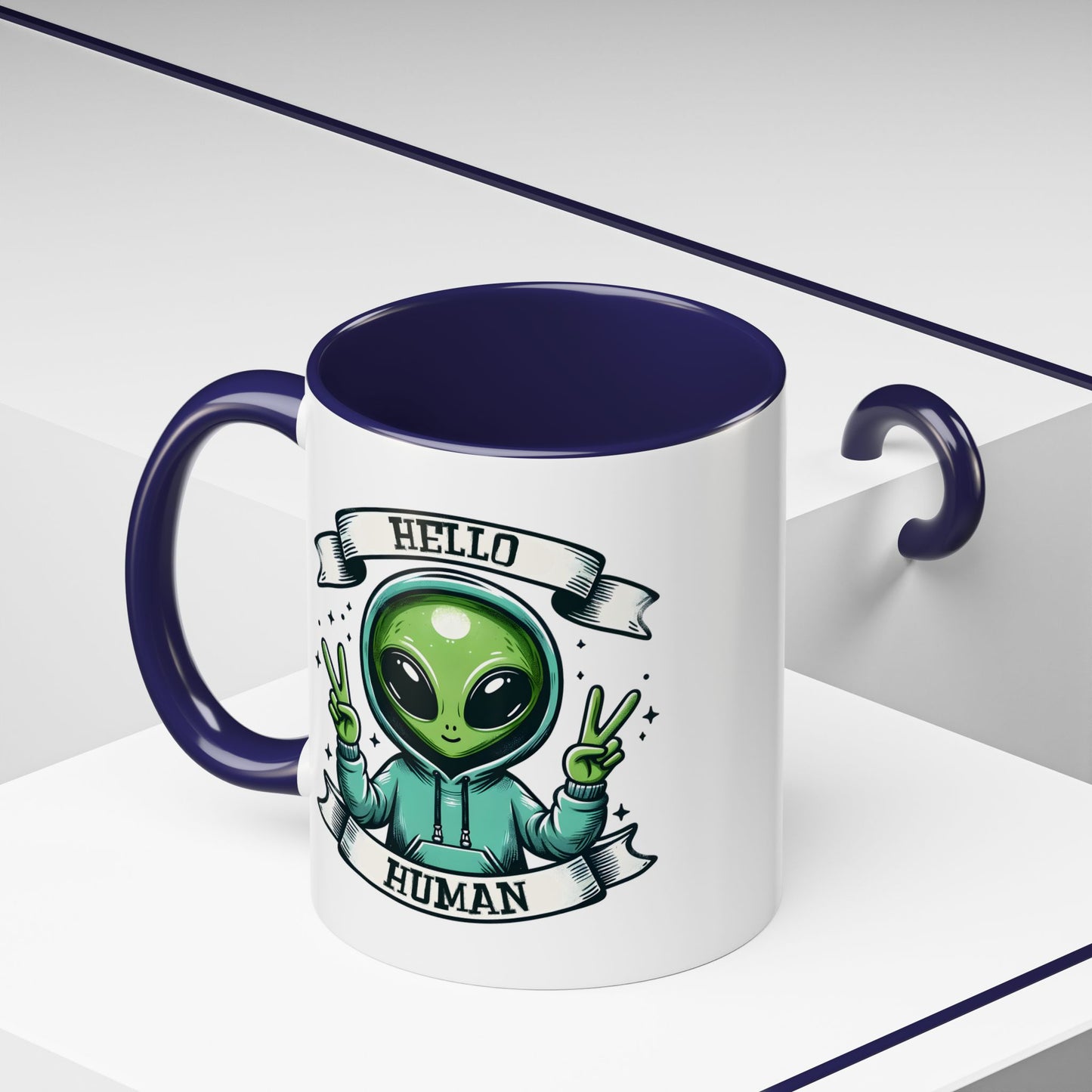 Alien Mug - Hello Human
