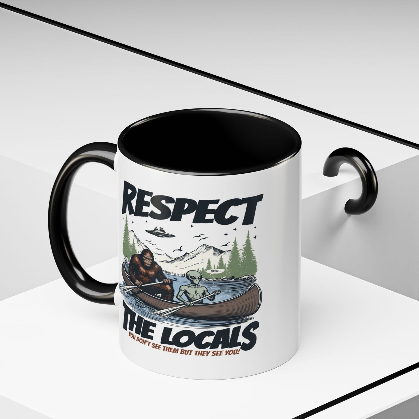 Alien Mug - Respect The Locals
