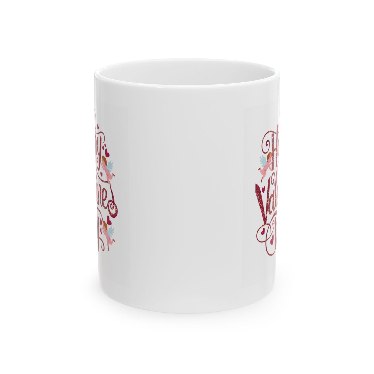Valentine's Day Mug - Happy Whimsical