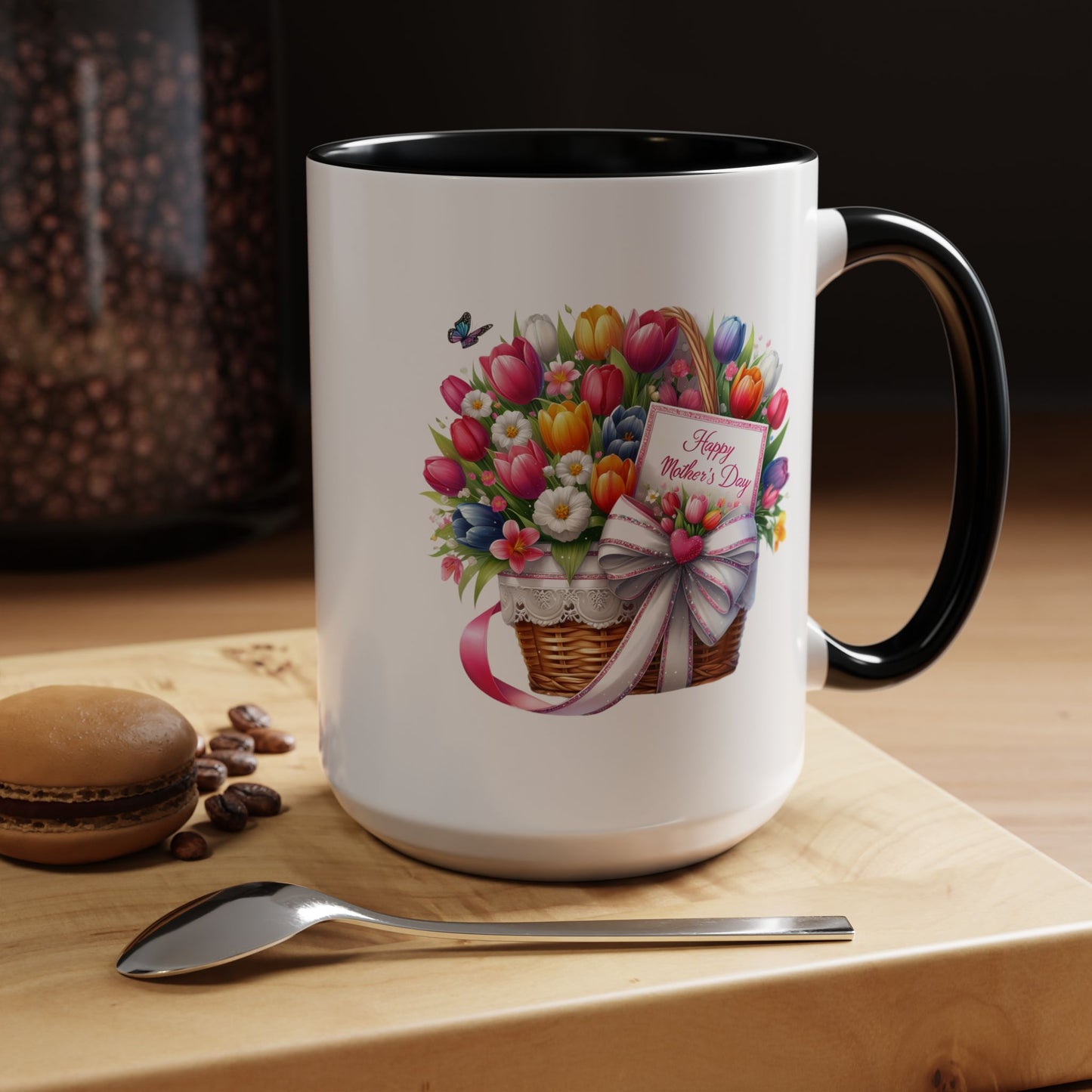 Mother's Day Mug - Happy Mother's Day Bouquet