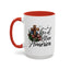 4th of July Mug - God Bless America Cross Flag