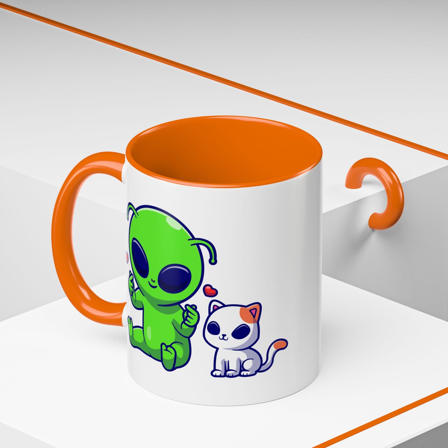 Alien Mug - Cute Alien Cat