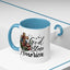 4th of July Mug - God Bless America Cross Flag