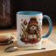 Christmas Mug - Gold Snowman