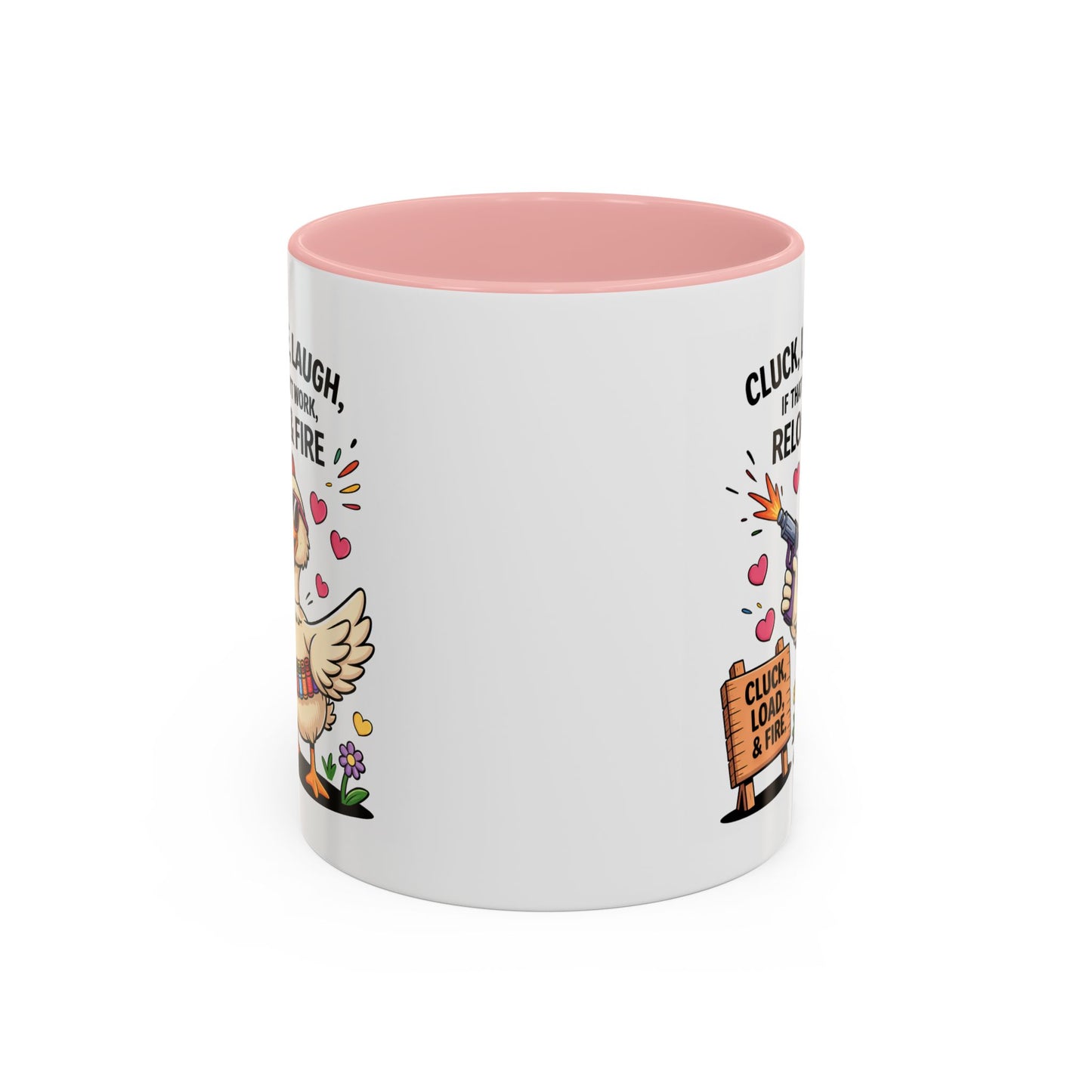 Adult Mug - Cluck Love Laugh