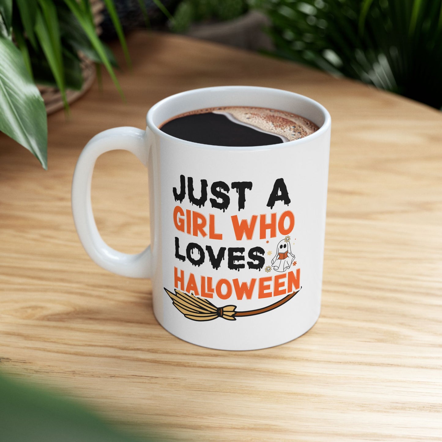 Halloween Mug - Just A Girl Who