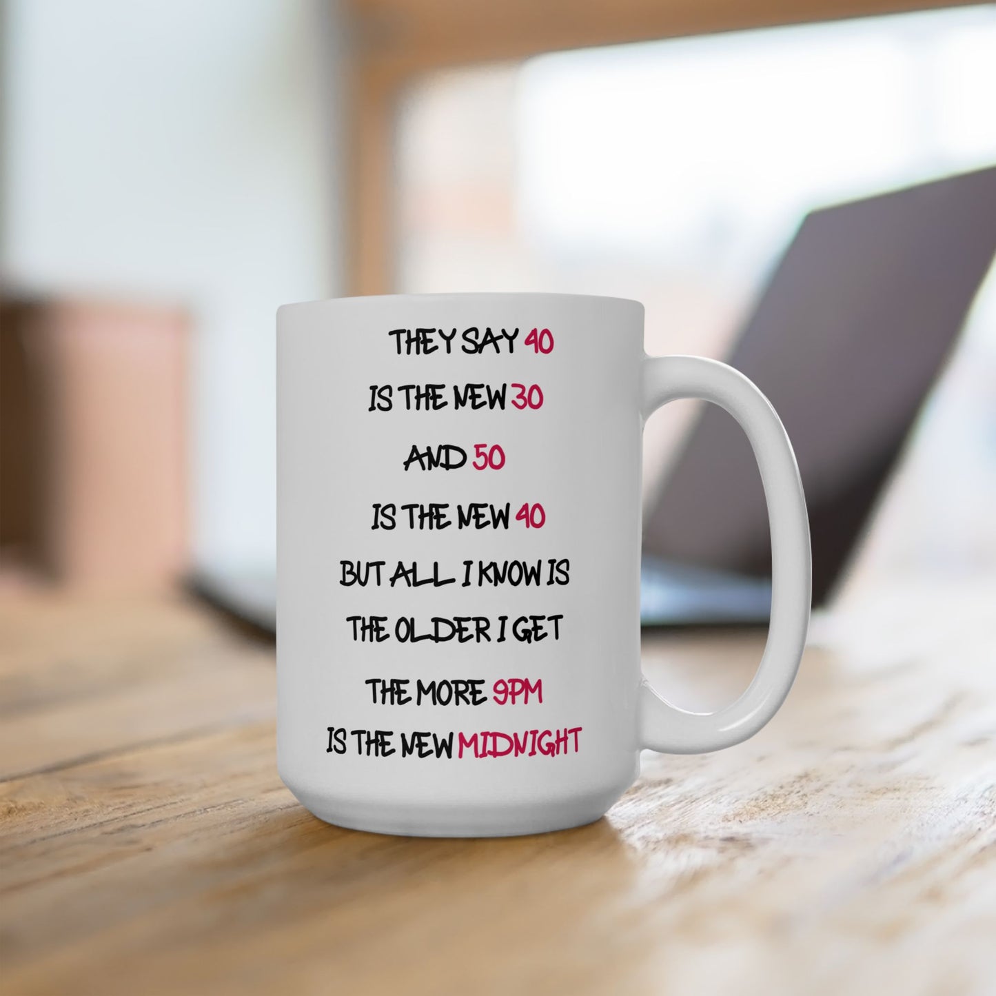 Birthday Mug - They Say 40 is the New 30