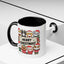 Christmas Mug - Merry Christmas Black Text Cute Animals
