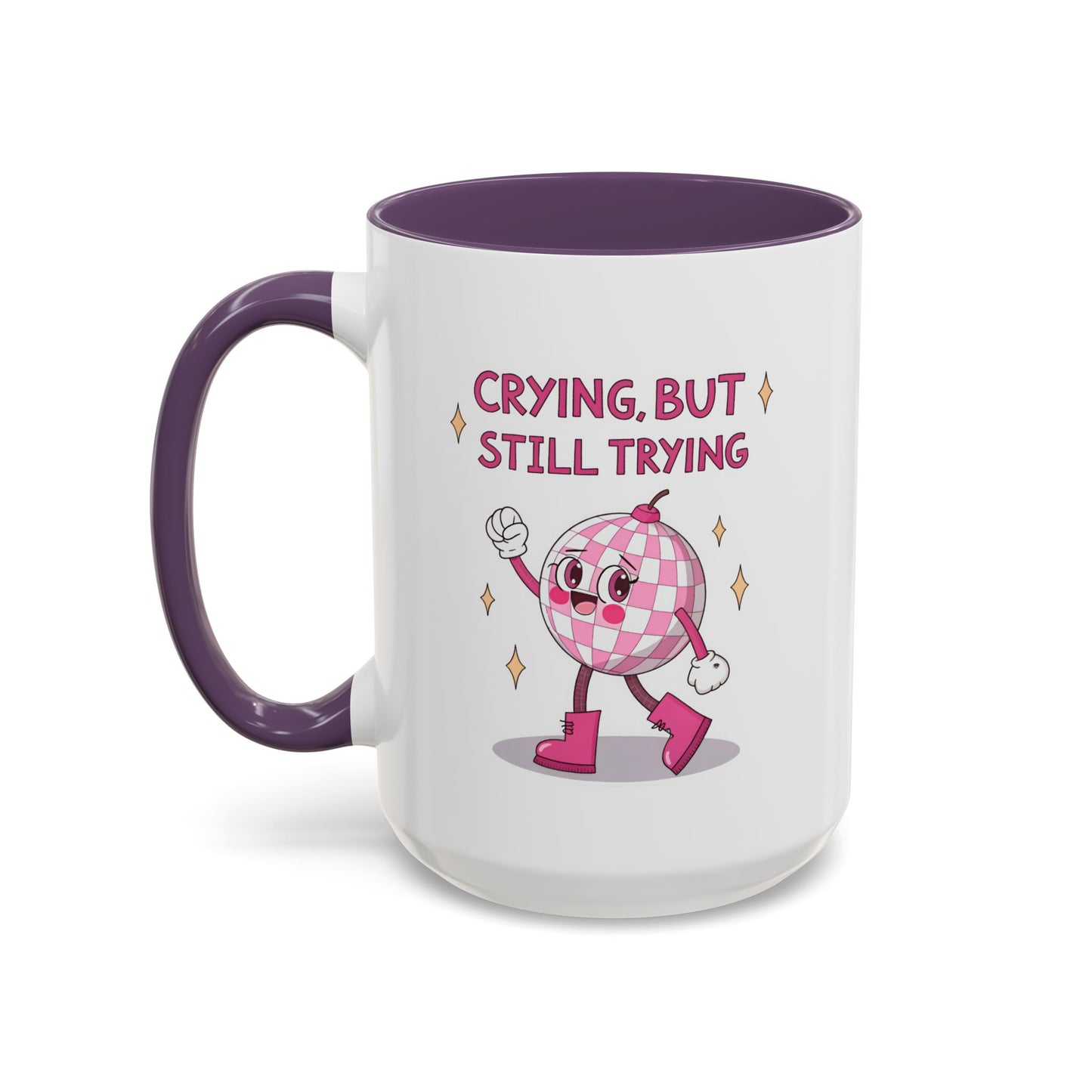 Wellness Mug - Crying But Still Trying