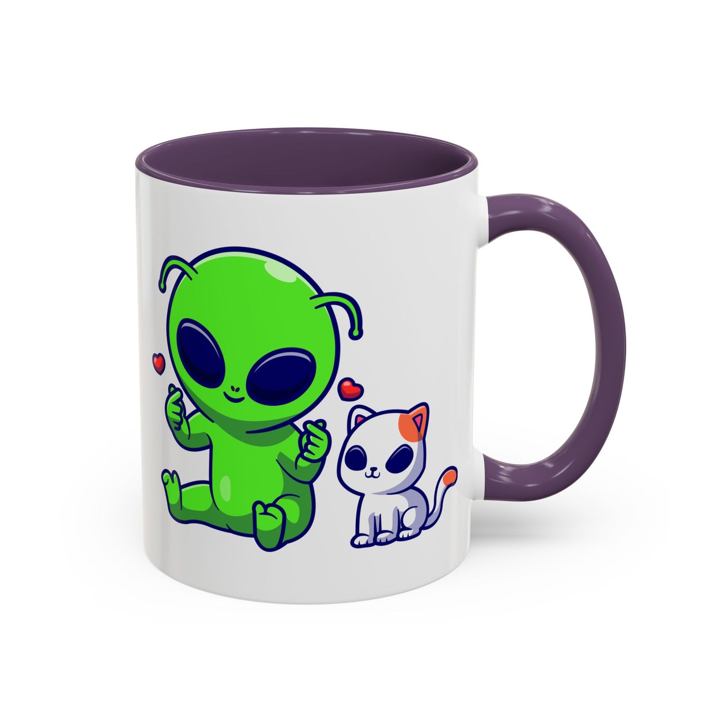 Alien Mug - Cute Alien Cat