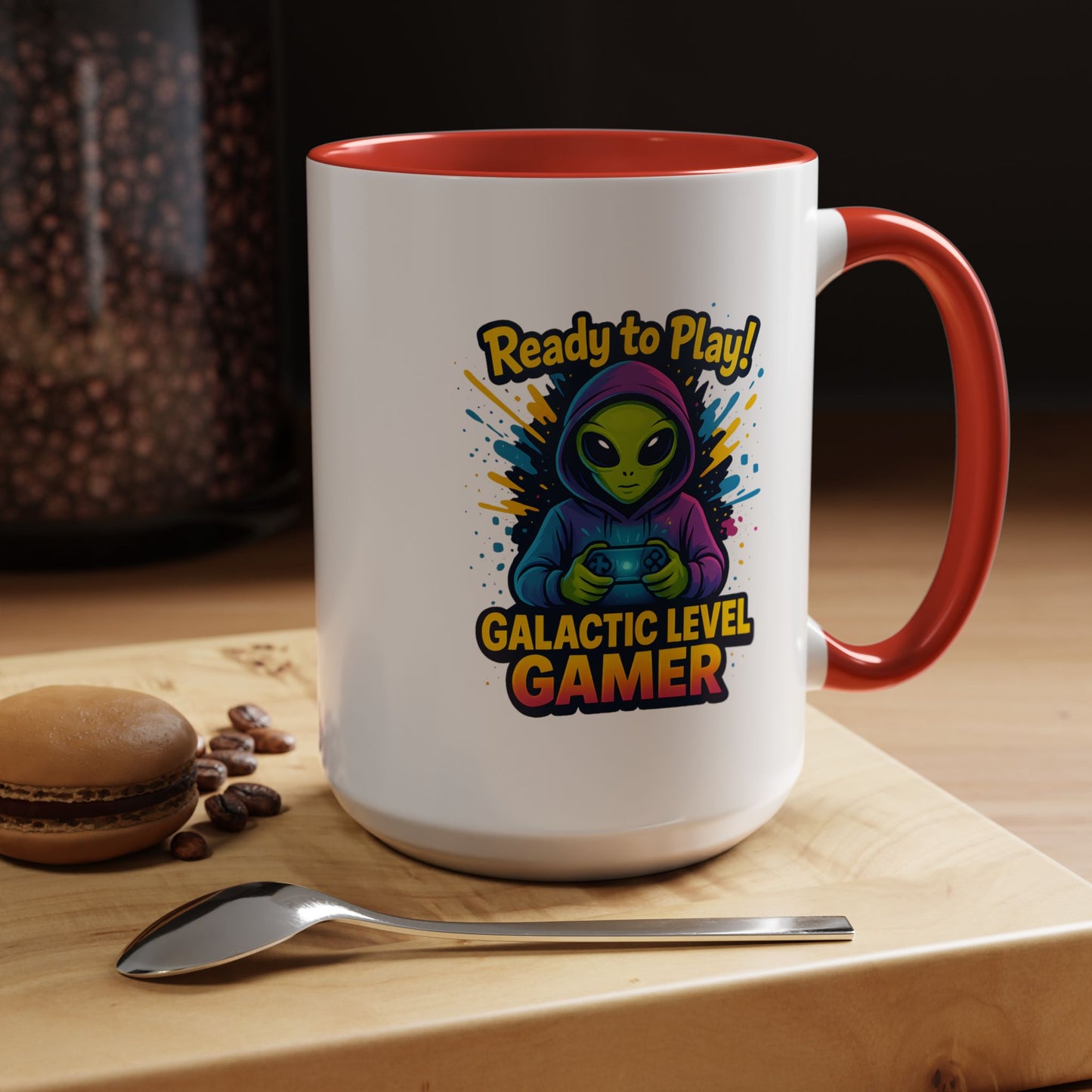 Alien Mug - Galactic Level Gamer