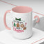 Christmas Mug - We Wish You a Merry Christmas Black & Red Text Cookies & Candy