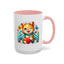 Mother's Day Mug - Mom Cat Red Heart