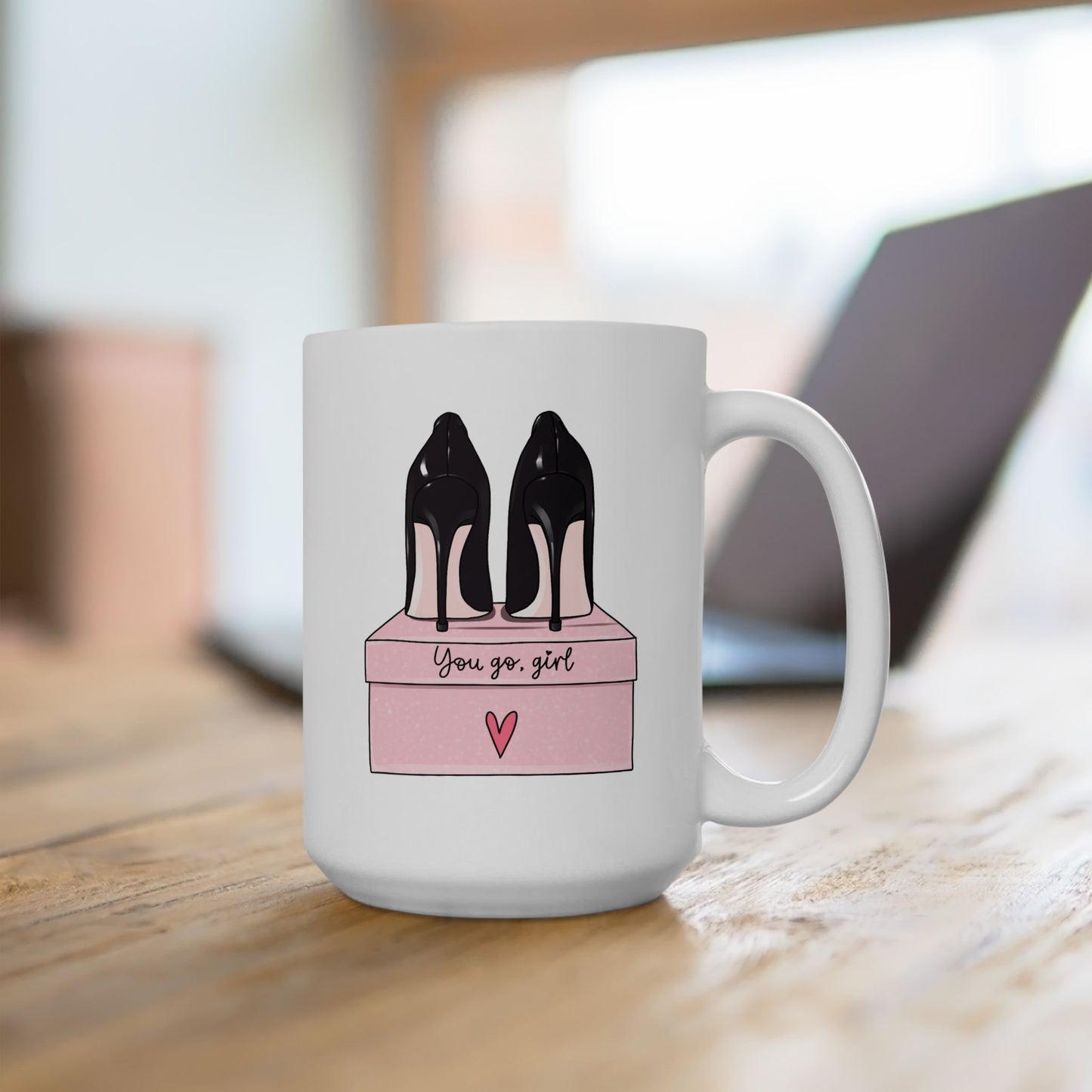 Motivation Mug - You Go Girl Shoes