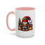 Christmas Mug - Gnome Fireplace