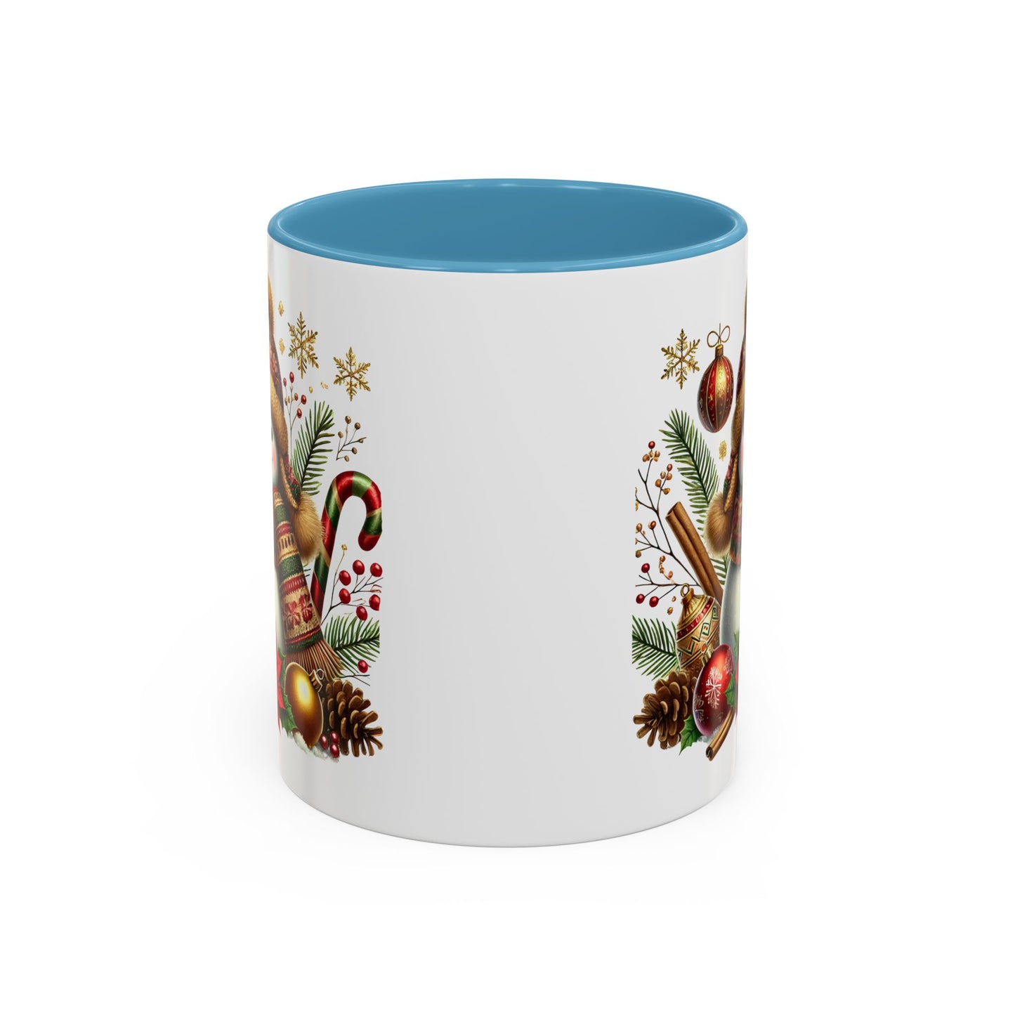 Christmas Mug - Gold Snowman