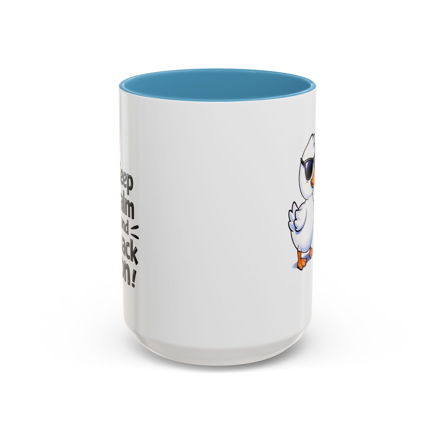 Wellness Mug - Keep Calm And Quack On