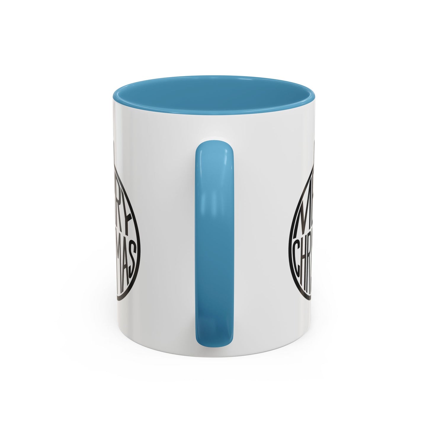 Christmas Mug - Merry Christmas Black Text Ornament