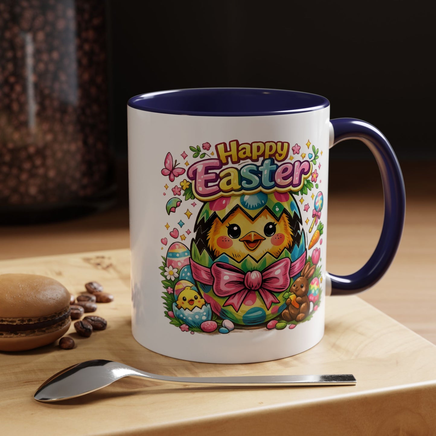 Easter Mug - Happy Easter Chics & Bunny