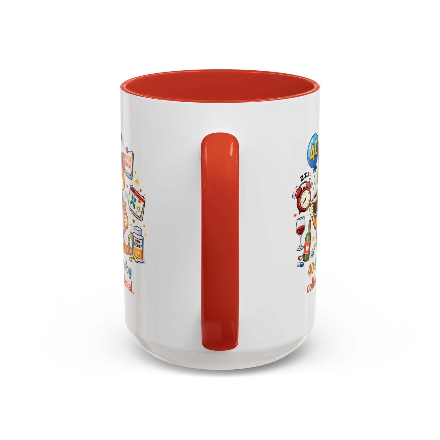 Birthday Mug - 40 Powered By