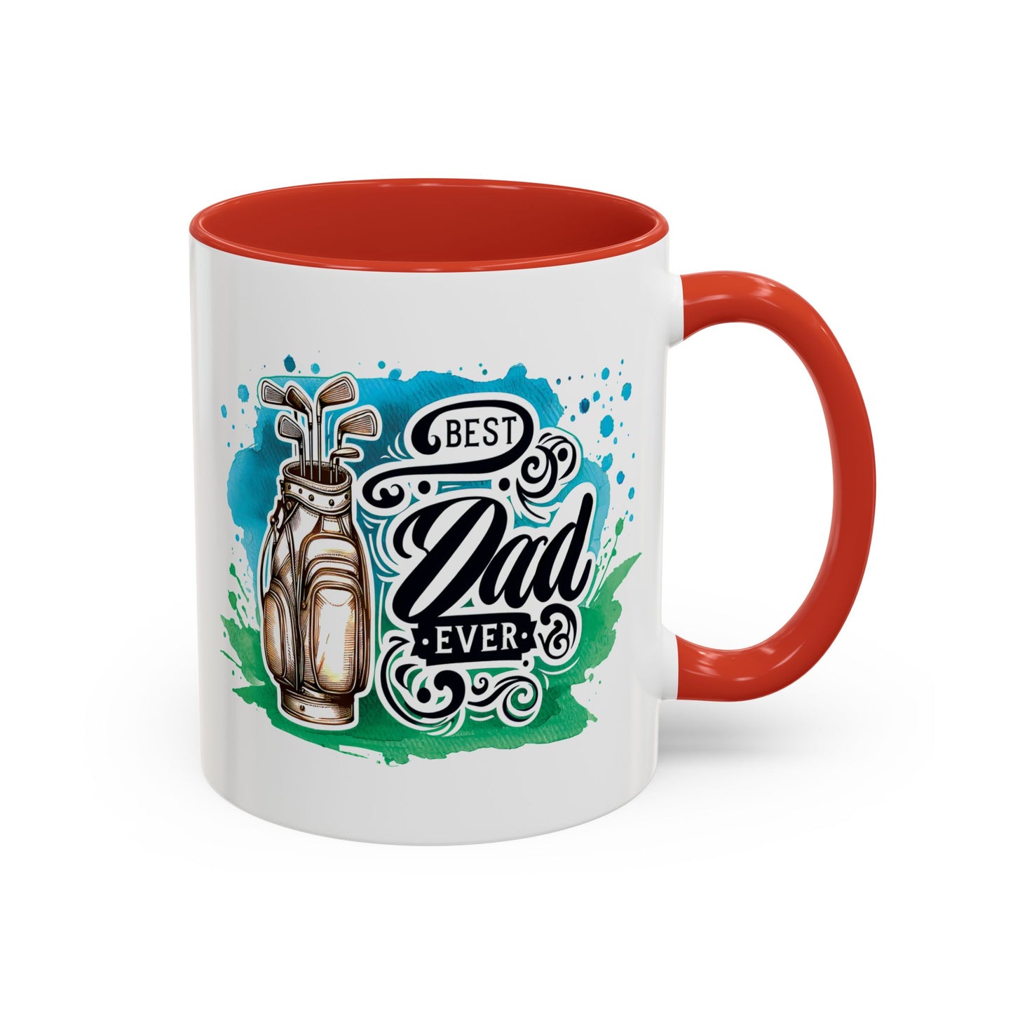 Father's Day Mug - Best Dad Ever Golf