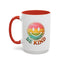 Motivation Mug - Retro Smiley Face Be Kind