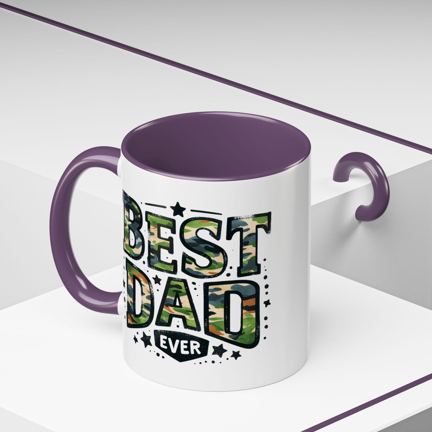 Father's Day Mug - Best Dad Ever Cammo