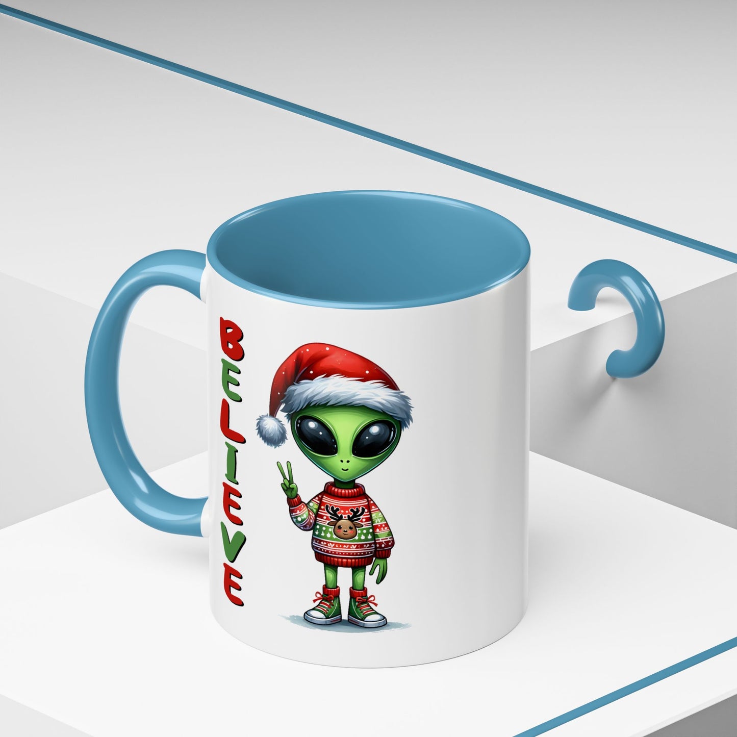 Alien Mug - Christmas Alien