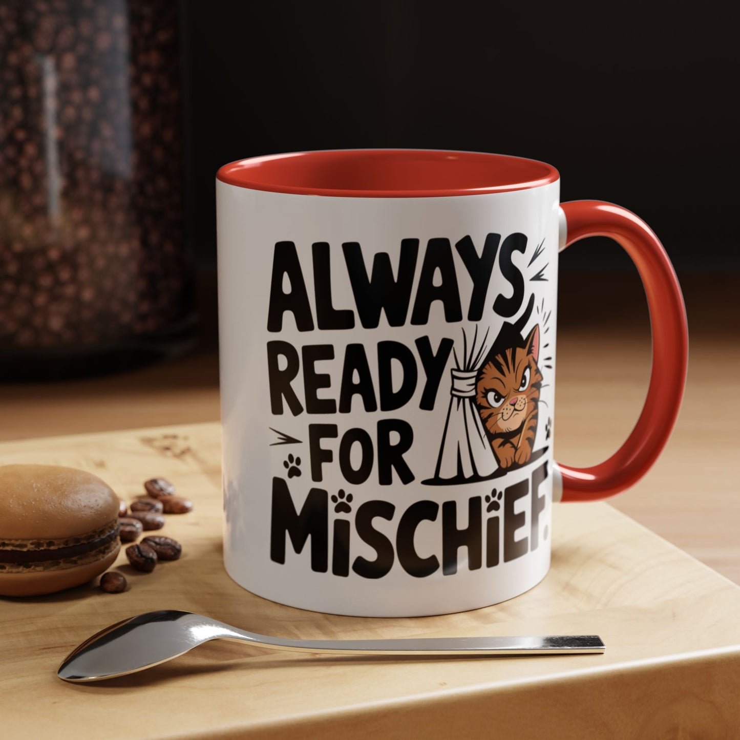 Animal Mug - Always Ready For Mischief