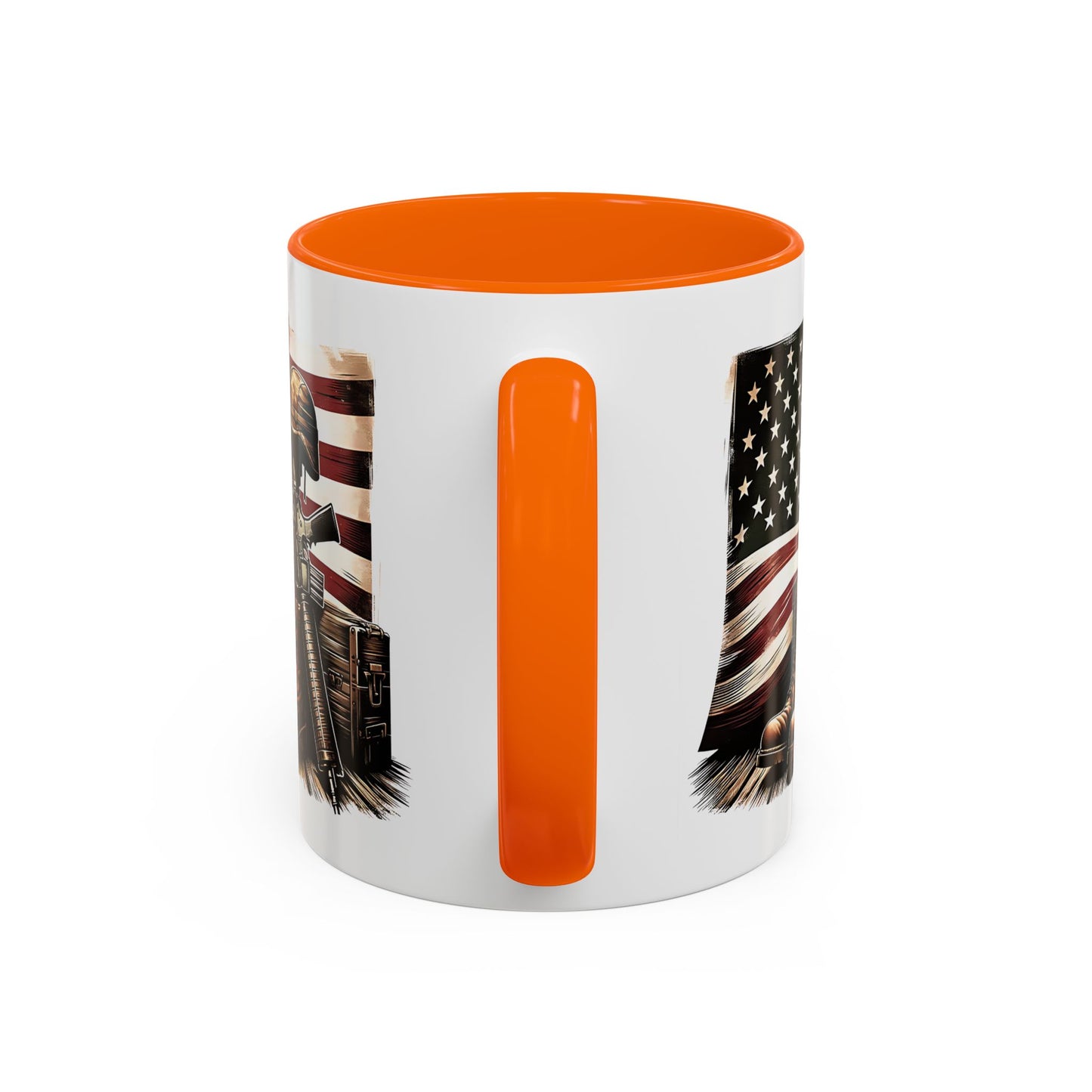 4th of July Mug - Fallen Soldier Boots Flag 3