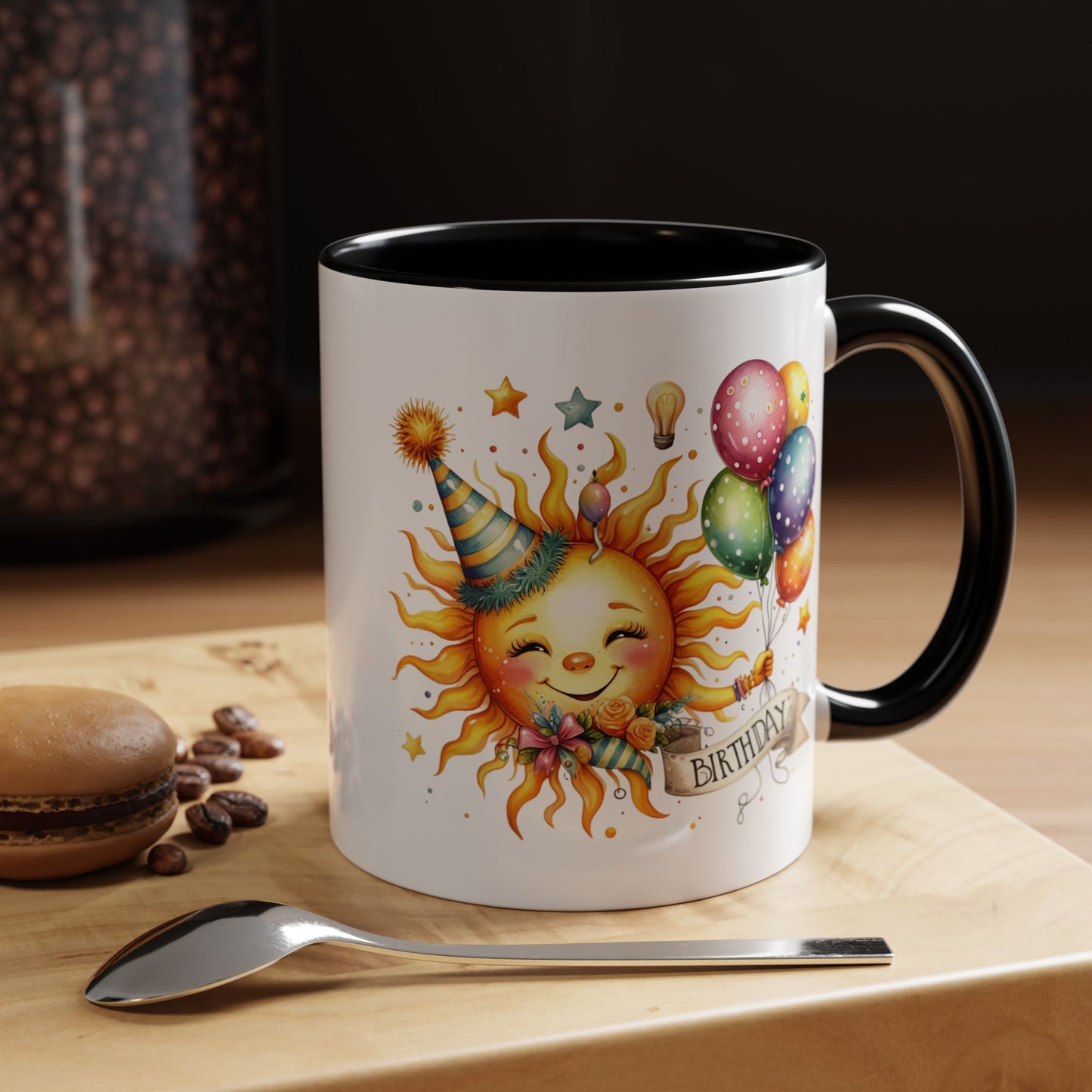 Birthday Mug - Happy Birthday Sun
