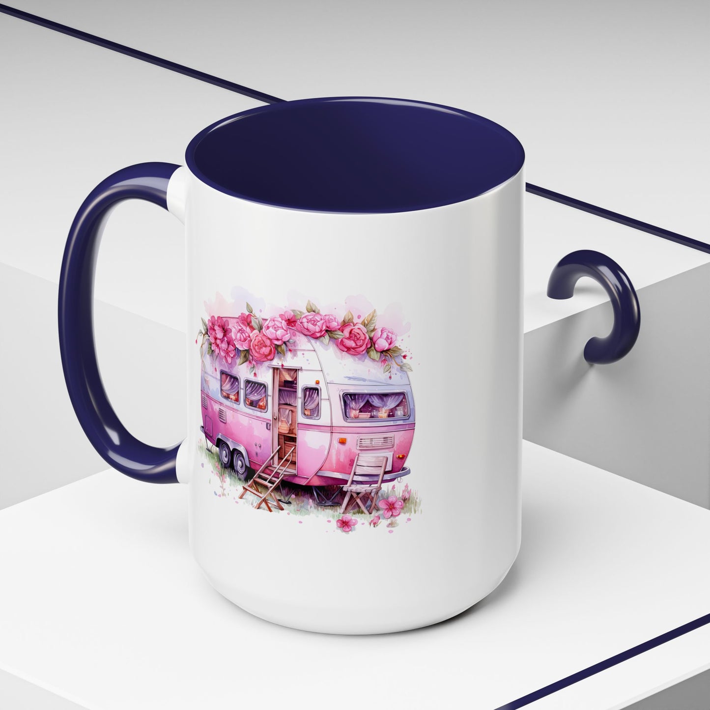 Adventure Mug - Pink Camper
