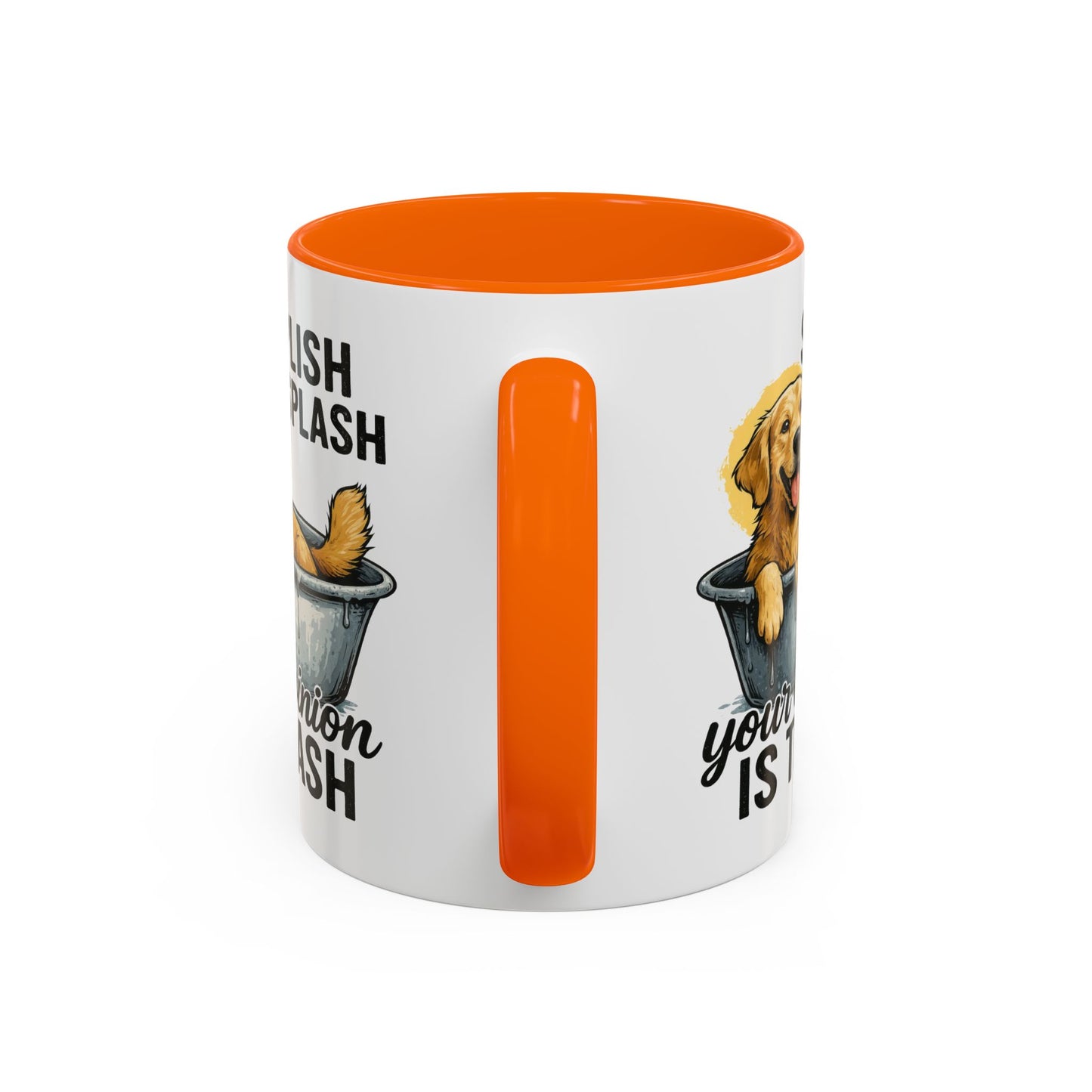 Animal Mug - Splish Splash Your Opinion Is Trash