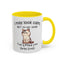 Adult Mug - I May Look Calm Cat
