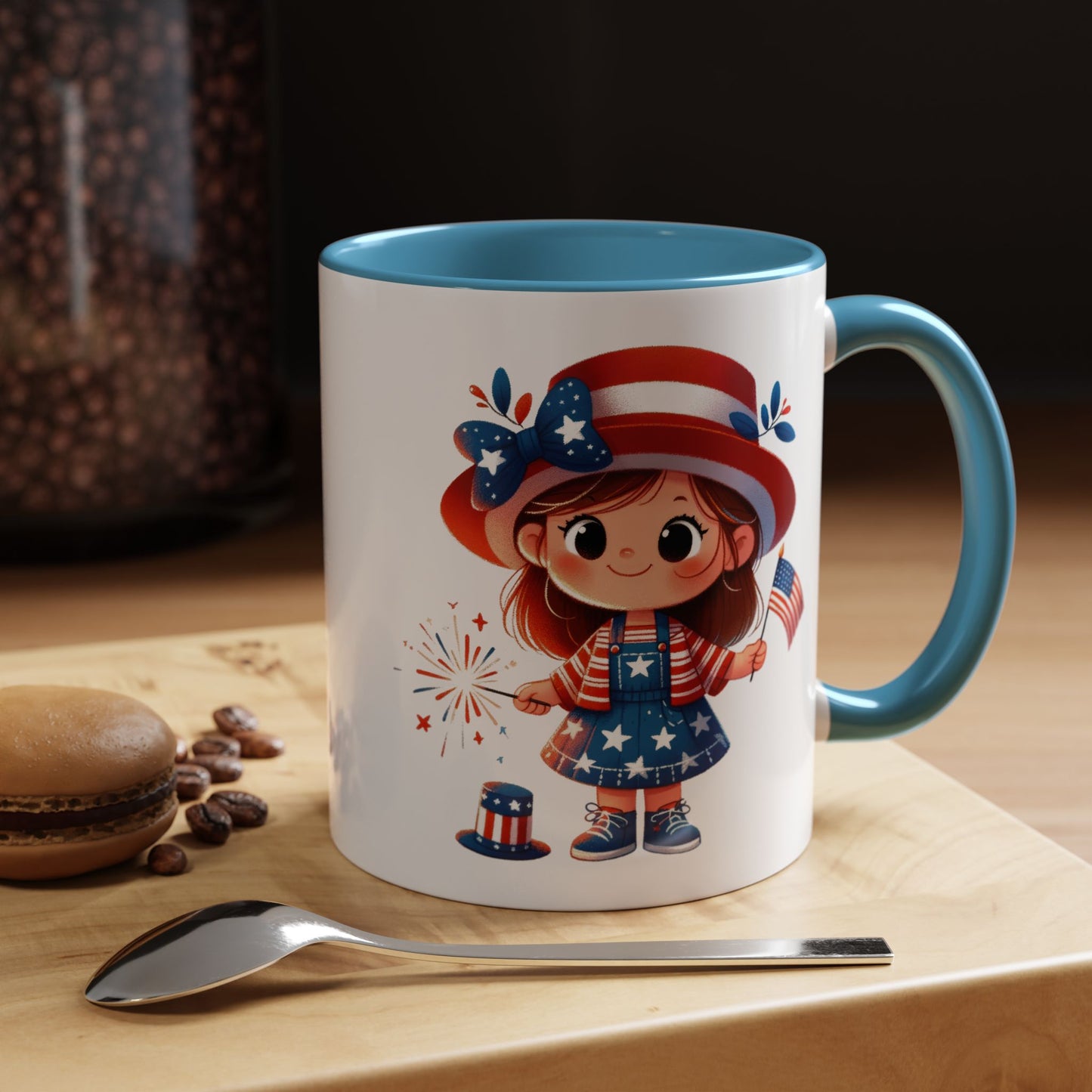 4th of July - American Girl Flag