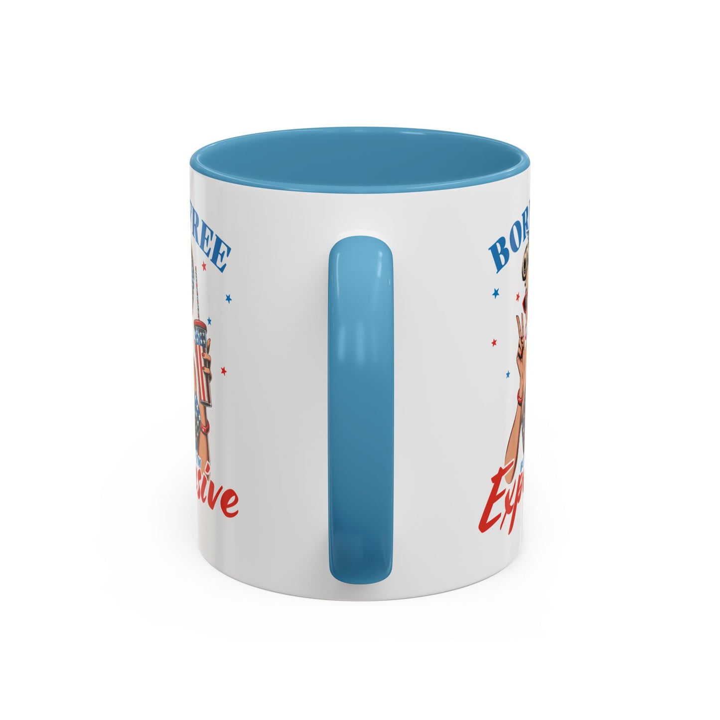 4th of July Mug - Born Free But Now I'm Expensive