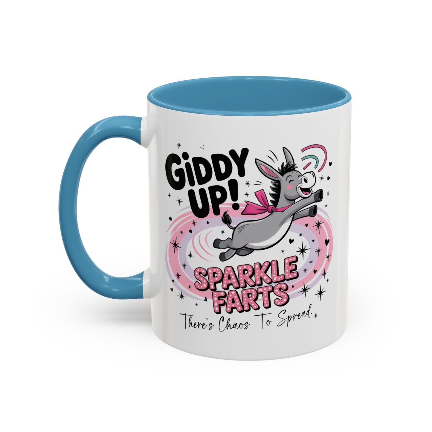 Humor Mug - Giddy Up Sparkle Farts