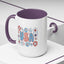 4th of July Mug - USA Preppy Floral
