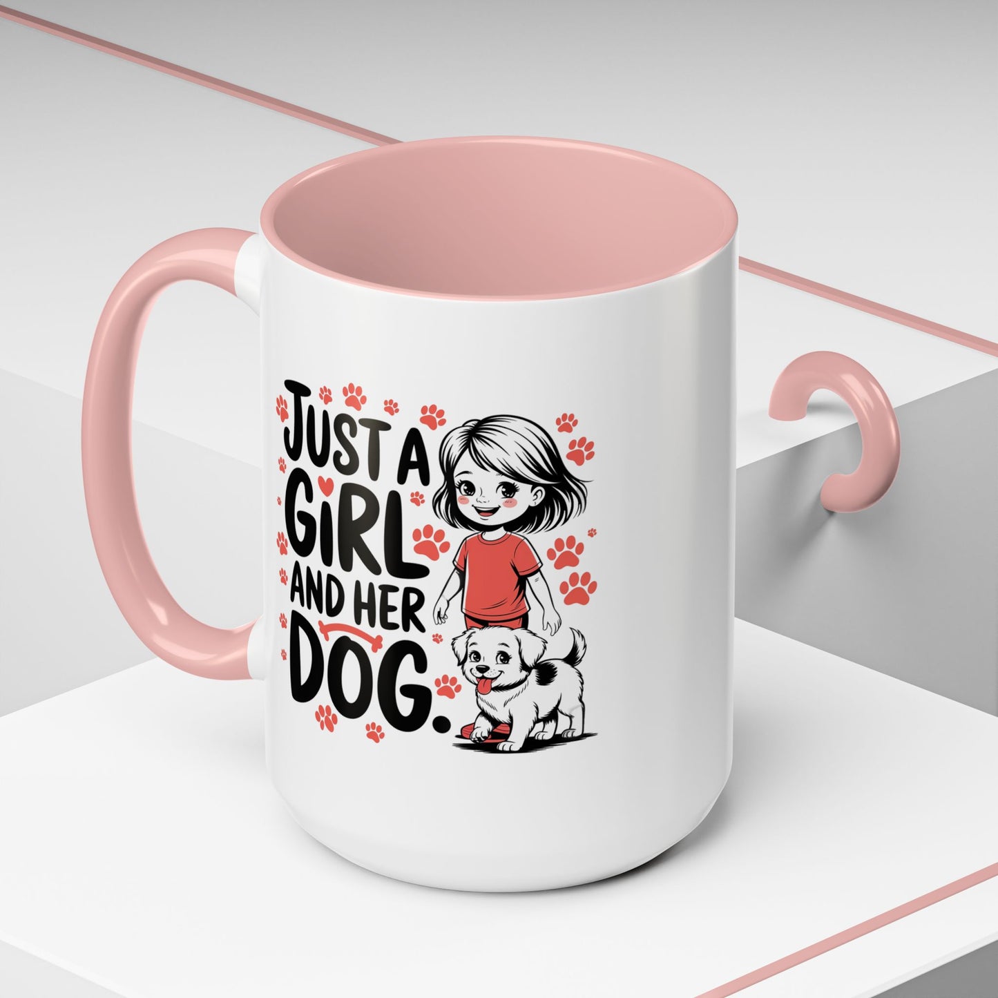 Animal Mug - Just a Girl and Her Dog